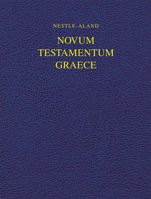 Nestle-Aland Novum Testamentum Graece 28 (Hard Cover)