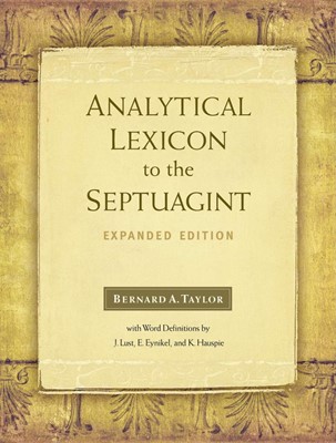Analytical Lexicon to the Septuagint (Hard Cover)