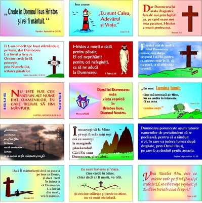 About My Father's Evangelistic Card ROMANIAN (pack of 20) (Cards)