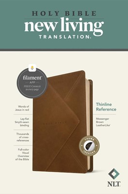 NLT Thinline Reference Bible, Filament Edition (Imitation Leather)
