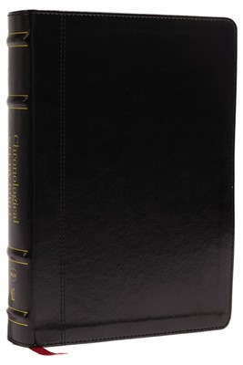 NKJV Chronological Study Bible, Black (Imitation Leather)