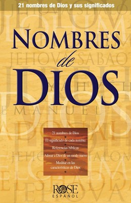 Nombres de Dios, Folleto (Names of God,) (Pamphlet)