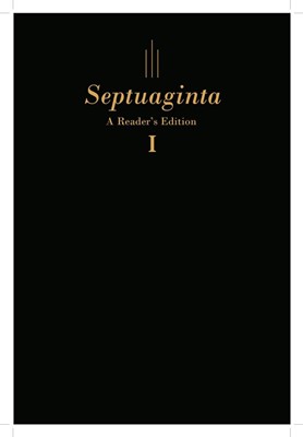 Septuaginta: A Reader's Edition Flexisoft (Imitation Leather)