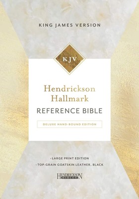 Hendrickson Hallmark Reference Bible: Deluxe Handbound Editi (Imitation Leather)