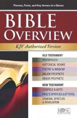 Bible Overview KJV Authorized Version (pack of 5) (Pamphlet)