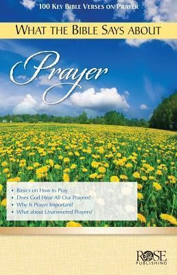 What the Bible Says About Prayer (pack of 5) (Paperback)