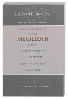 Biblia Hebraica: General Introduction and Megilloth (Paperback)