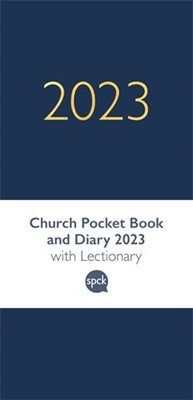 Church Pocket Book and Diary 2023, Blue with Lectionary (Hard Cover)
