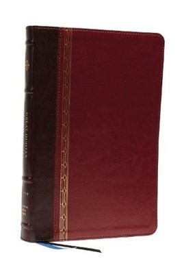 NRSCVE Great Quotes Catholic Bible, Burgundy, Comfort Print (Imitation Leather)