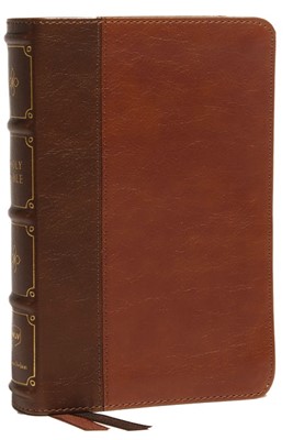 NKJV Compact Bible, MacLaren Series, Brown Comfort Print (Imitation Leather)