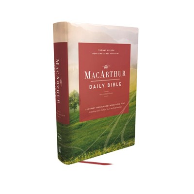 NKJV MacArthur Daily Bible, 2nd Edition (Hard Cover)