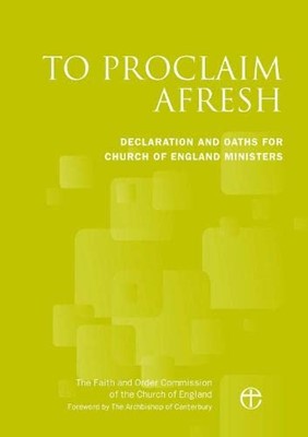 To Proclaim Afresh (Paperback)