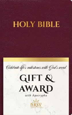 NRSV Updated Edition Gift & Award Bible with Apocrypha (Imitation Leather)