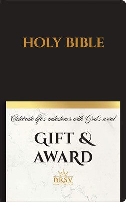 NRSV Updated Edition Gift & Award Bible, Black (Imitation Leather)