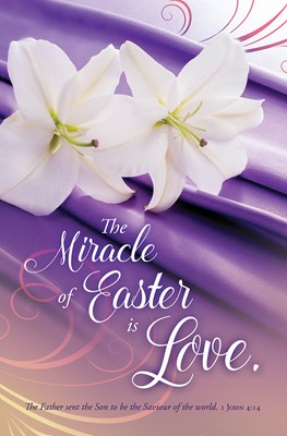 Miracles of Easter Bulletin (pack of 100) (Bulletin)