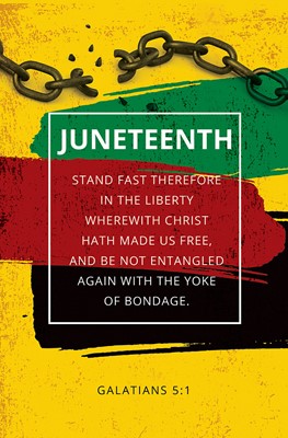 Juneteenth Heritage Bulletin (pack of 100) (Bulletin)