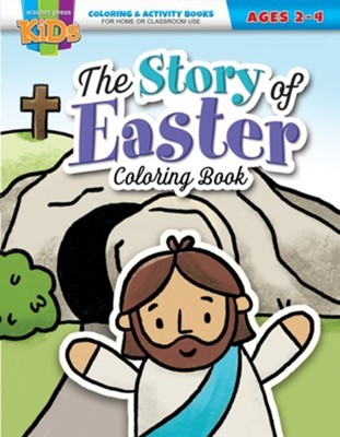 The Story of Easter Coloring Book (Ages 2-4) (Paperback)