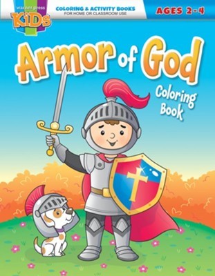 The Armor of God Coloring Book (Ages 2-4) (Paperback)