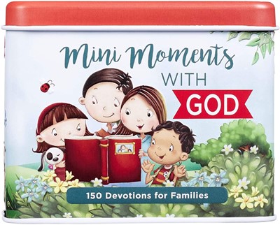 Mini Moments with God Devotional Cards in Tin (General Merchandise)
