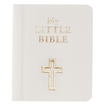 My Little Bible, White (Paperback)