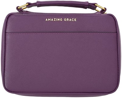 Amazing Grace Berry Fashion Bible Case, Large (Bible Case)