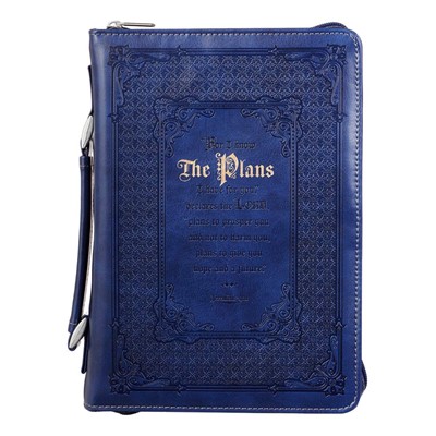 I Know The Plans Classic Bible Case, Medium (Bible Case)