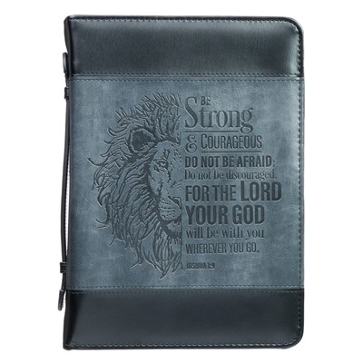 Be Strong Classic Bible Case, Large (Bible Case)