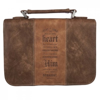 Trust in the Lord Classic Bible Case, Large (Bible Case)