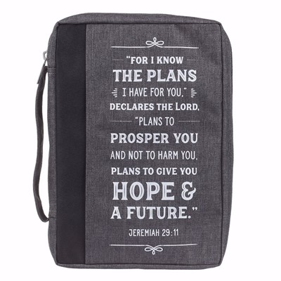 I Know the Plans Bible Case, Large (Bible Case)