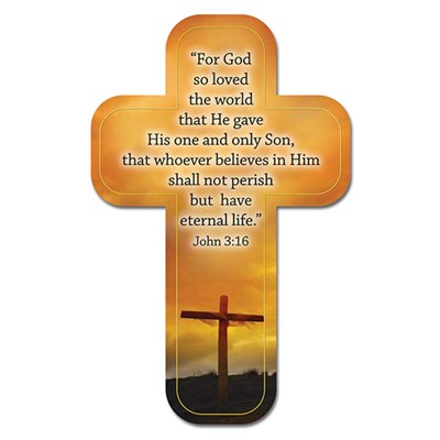 John 3:16 Cross Bookmark (Bookmark)