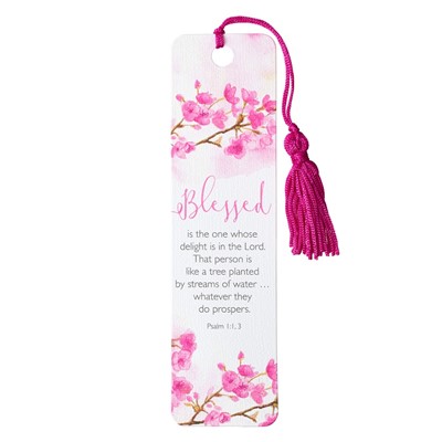 Blessed is the One Tassel Bookmark (Bookmark)