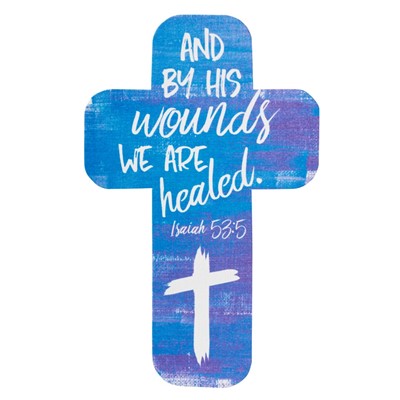 By His Wounds Cross Bookmark (Bookmark)