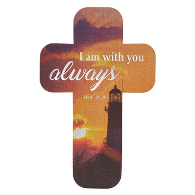 I Am With You Cross Bookmark (Bookmark)
