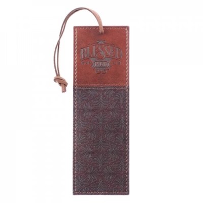 Blessed Man LuxLeather Bookmark (Bookmark)