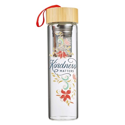 Kindness Matters Glass Infuser Water Bottle (General Merchandise)