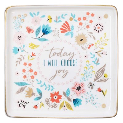 Choose Joy Ceramic Trinket Tray (General Merchandise)