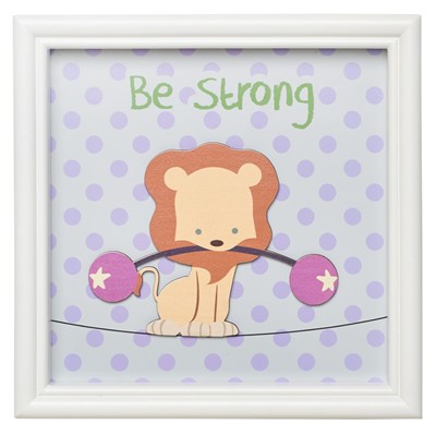 Be Strong Lion, Children's Wall Art (General Merchandise)
