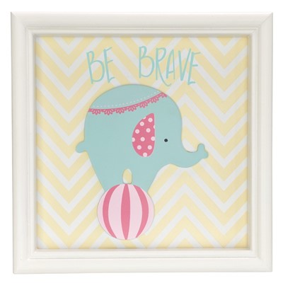 Be Brave Elephant, Children's Wall Art (General Merchandise)