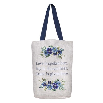 Love Joy Grace Canvas Tote Bag (General Merchandise)