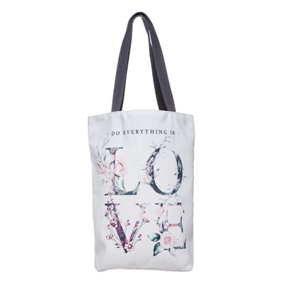 Everything in Love Canvas Tote Bag (General Merchandise)