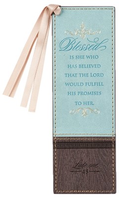 Blessed Is She LuxLeather Bookmark (Bookmark)