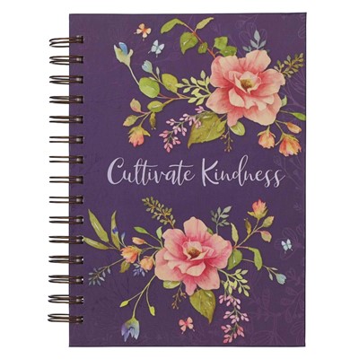 Cultivate Kindness Large Wirebound Journal (Spiral Bound)