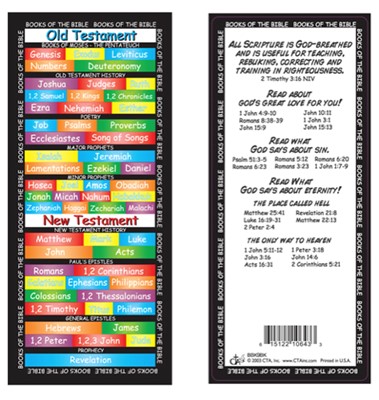 Books of the Bible Bookmark (Bookmark)