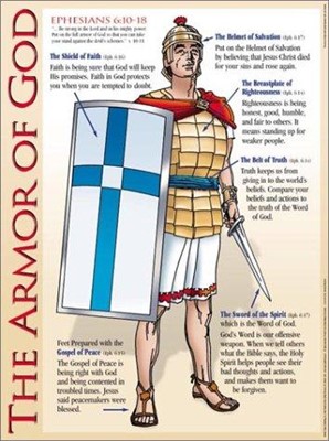 Armour of God (Laminated) 20x26 (Wall Chart)