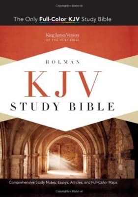KJV Study Bible, Saddle Brown Leathertouch, Indexed (Imitation Leather)