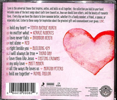 Love Never Fails CD (CD-Audio)