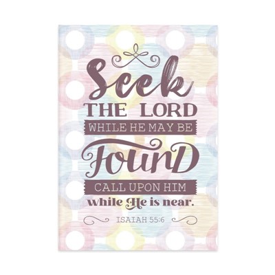 Seek the Lord Hard Cover Journal (Hard Cover)