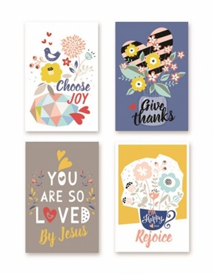 Memo Pad Flowers Series: Choose Joy (Notebook / Blank Book)