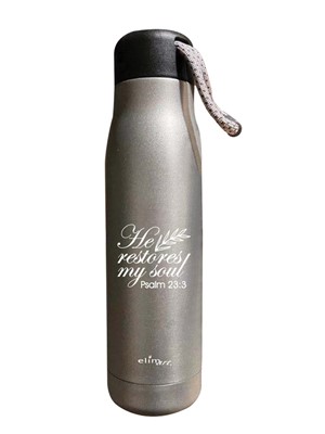 He Restores My Soul Flask Bottle (General Merchandise)