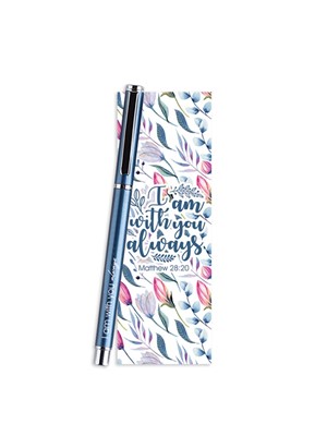 I Am With You Always Gel Pen & Bookmark Set (Pen)